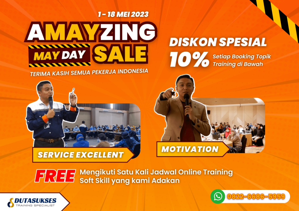 Amayzing May Day Sale - Promo Inhouse Training Bulan Mei