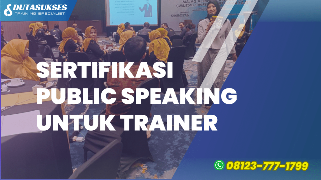 sertifikasi public speaking untuk trainer